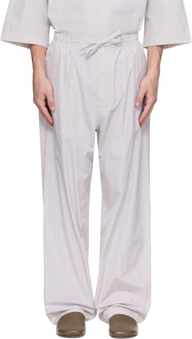 Pyjamas LEMAIRE Lemaire Striped Pyjama Trousers Hvid | PA1211 LF1409, 0