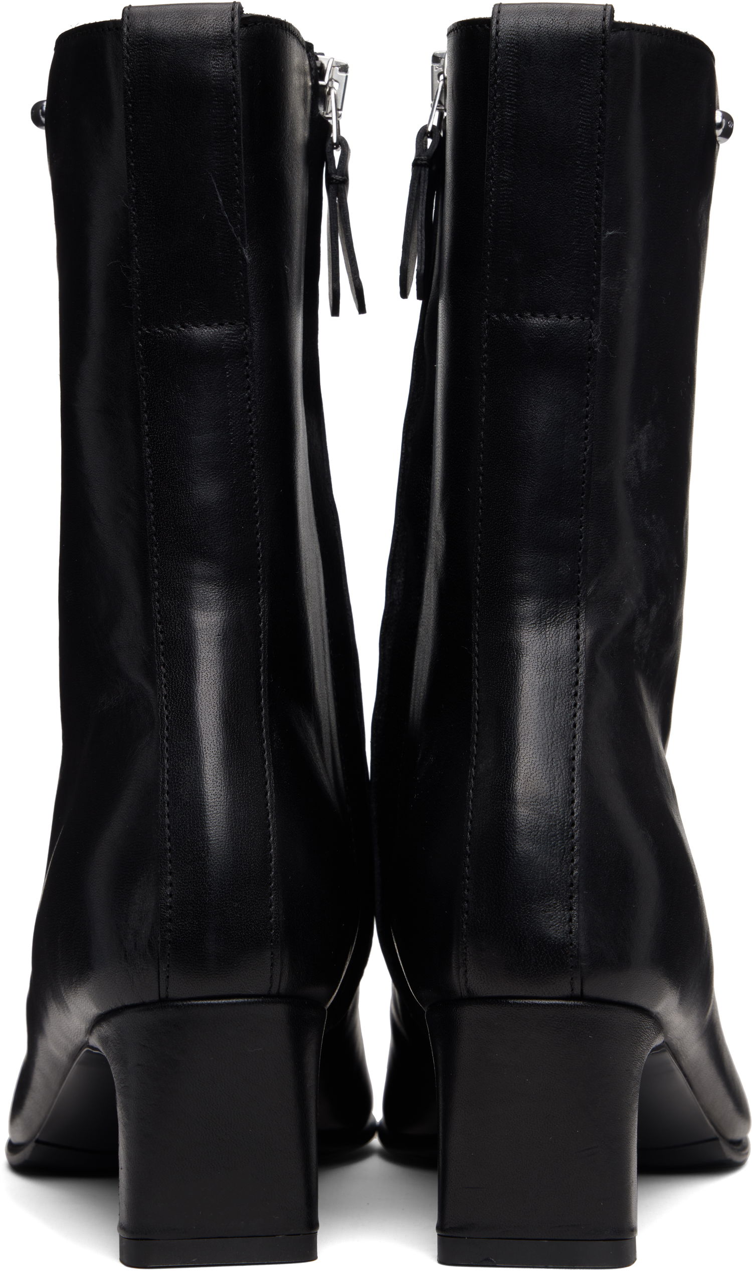 Sneakers og sko OUR LEGACY Karasu Heel Boots Sort | A4257KB, 1