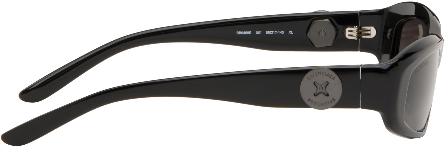 Solbriller Balenciaga Balenciaga Bolt Sunglasses Sort | BB0408S-001, 1
