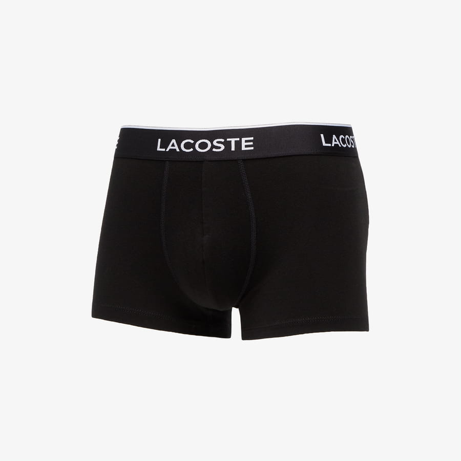 Boksere Lacoste Casual Black Trunks (3-pack) Flerfarvet | 5H3389-00, 1