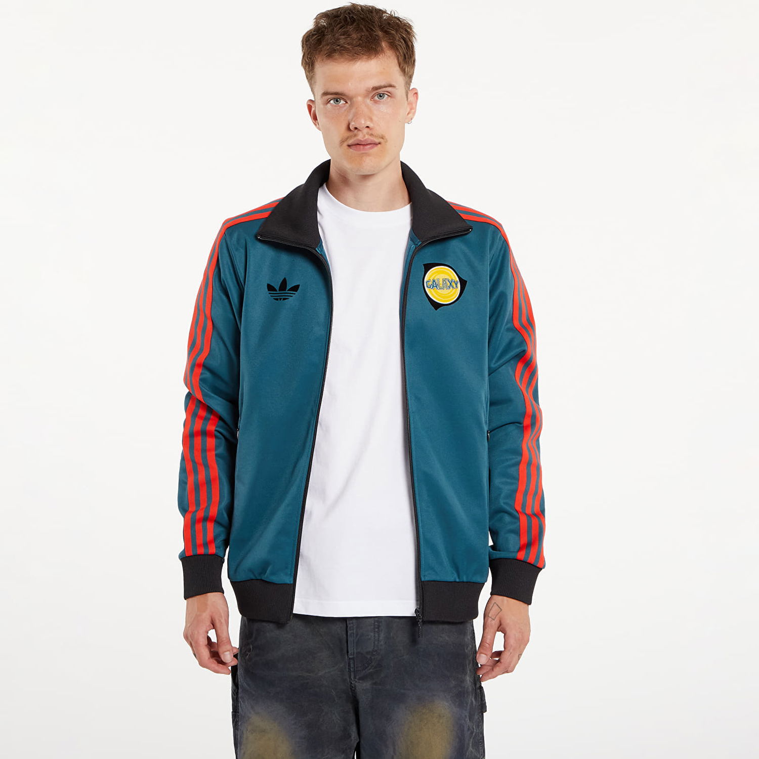 Sweatshirt adidas Originals LA Galaxy Beckenbauer Track Top Virdia/ Black Grøn | JE9500, 0