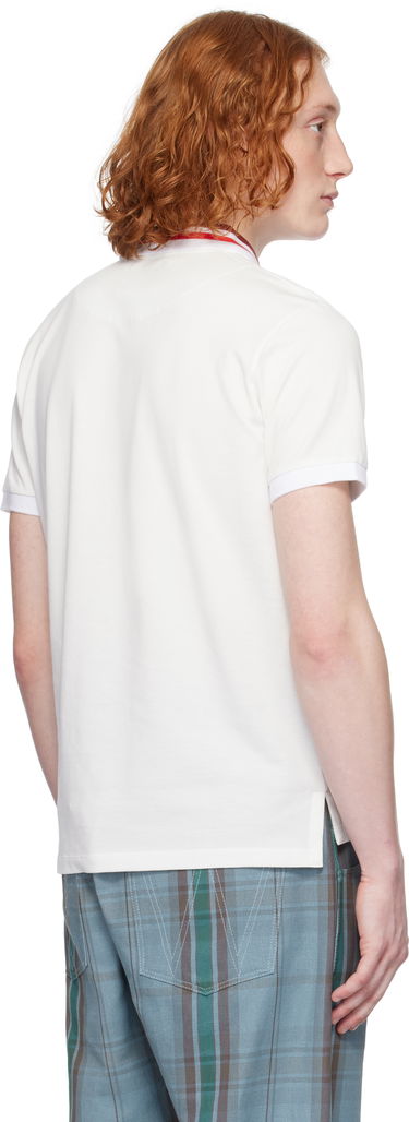 Polo skjorte Vivienne Westwood Classic Polo Tee Hvid | 2H01000I-J0009-, 2