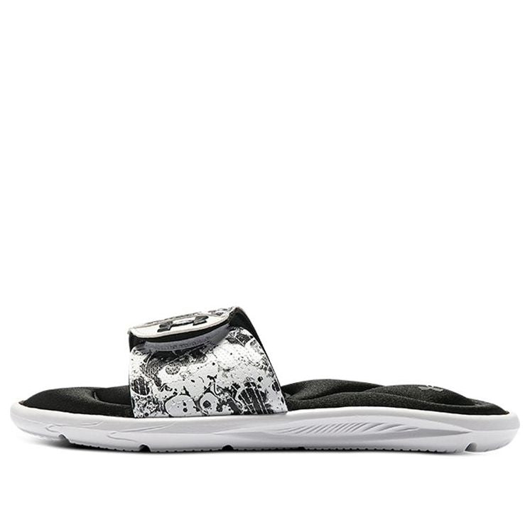 Sneakers og sko Under Armour Ignite 6 Graphic Strap Slides Hvid | 3024453-002, 0