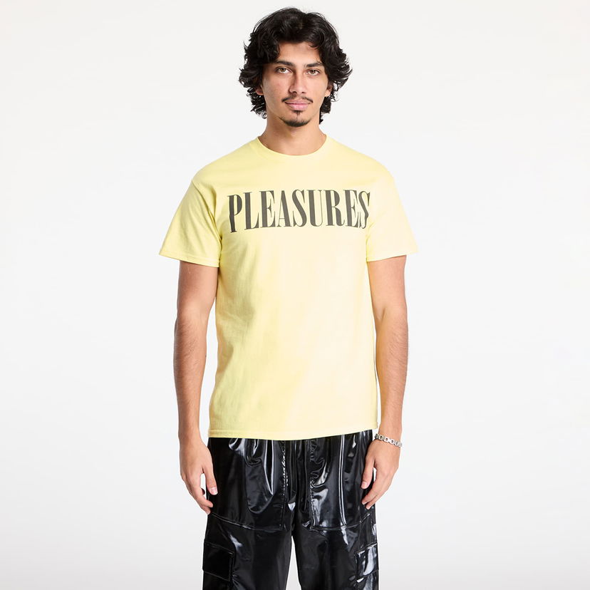 T-shirt Pleasures Onyx 24 Graphic Print T-Shirt Gul | P24W048 CORNSILK