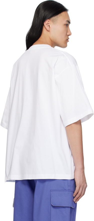 T-shirt Marni Marni Crewneck Logo T-Shirt Hvid | HUMU0223HP USCX51, 2