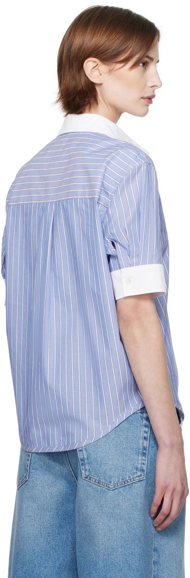 Skjorte Marni Marni Striped Shirt Blå | CAMA0623QS UTC455, 2
