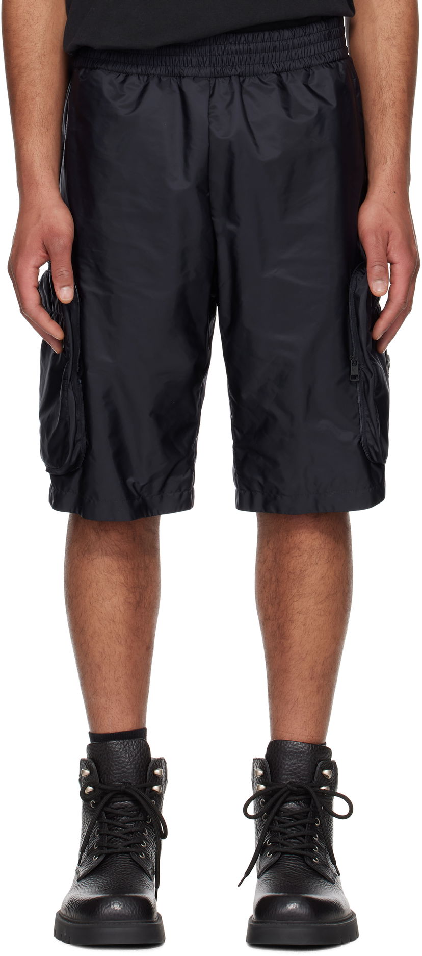 Shorts Moncler Moncler Genius Mercedes-Benz by NIGO Cargo Shorts Sort | K14012B00001M5920
