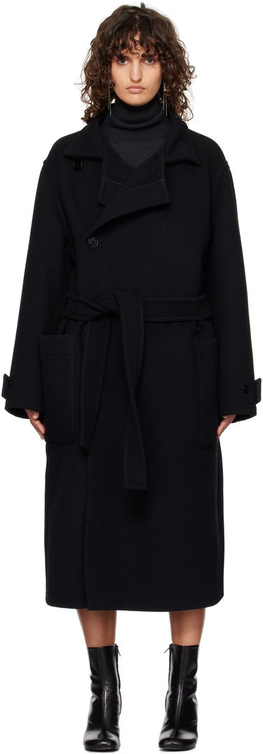 Frakker LEMAIRE Lemaire Wrap Coat Sort | CO1037 LF1116, 0