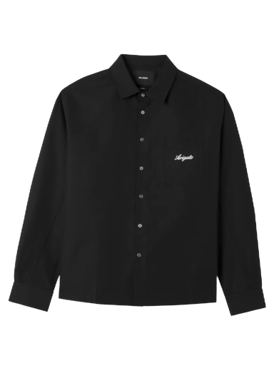 Skjorte AXEL ARIGATO Flow Overshirt Sort | A0878002