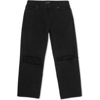 Bukser Balenciaga Ripped Loose Sort | 745149-TNW11-1700, 1