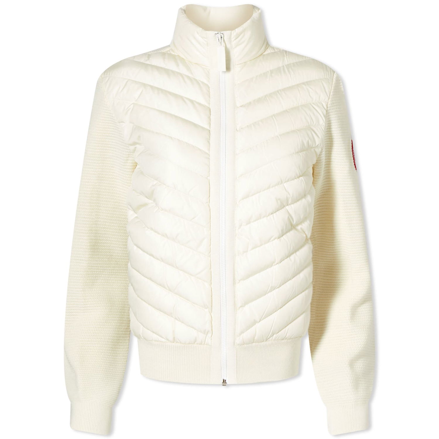 Puffer jakke Canada Goose Hybridge Padded Knit Jacket Beige | 6830L-467, 0