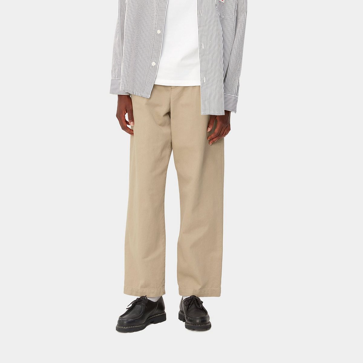 Bukser Carhartt WIP Cara Pant "Wall garment dyed" Beige | I029802_G1_GD, 0