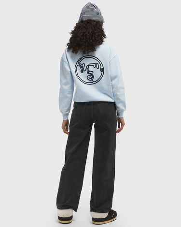 Sweatshirt ØLÅF OLAF Nostalgia Face Crewneck Sweatshirt, Size L Blå | W190202, 1