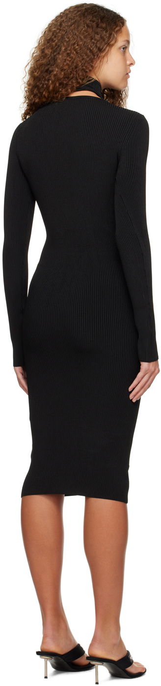 Kjole Coperni Coperni Cutout Midi Dress Sort | COPML16600, 2