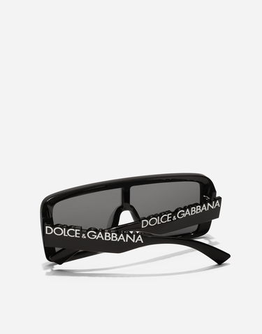 Solbriller Dolce & Gabbana Dg Logo New Arrivals Acetate Sunglasses Sort | VG620AVN1879V000, 3