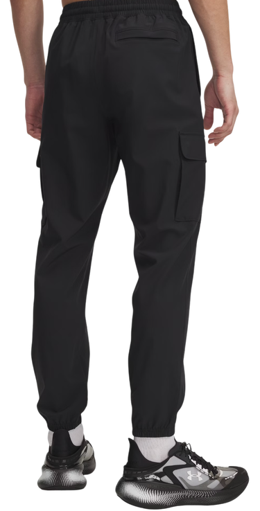 Cargo bukser Under Armour Under Armour UA Vibe Woven Cargo Pants Sort | 1386558-002, 2