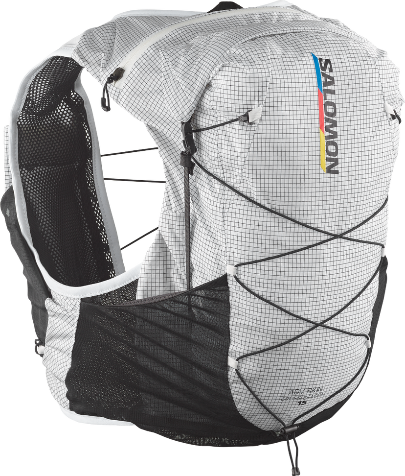 Rygsæk Salomon ADV Skin Cross Season Race Flag Backpack Hvid | lc2091900
