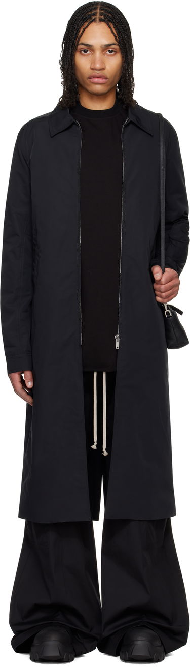 Trenchcoat Rick Owens Rick Owens Hollywood Brad Coat Sort | RU01E5971 FT, 0