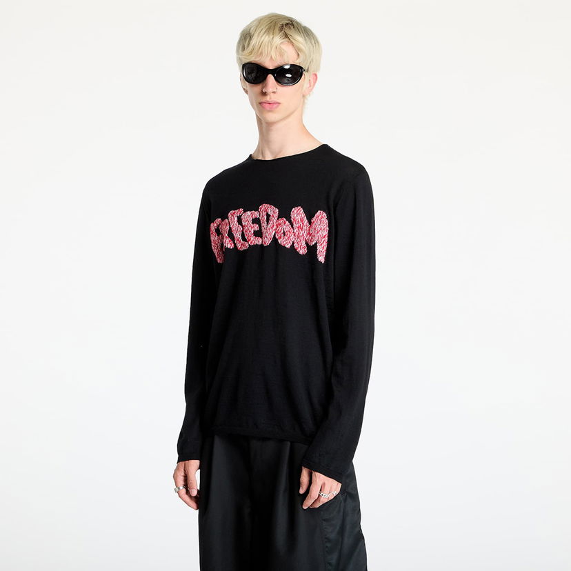 Sweater Comme des Garçons SHIRT Knit Sweater Black Sort | FN-N001 Black