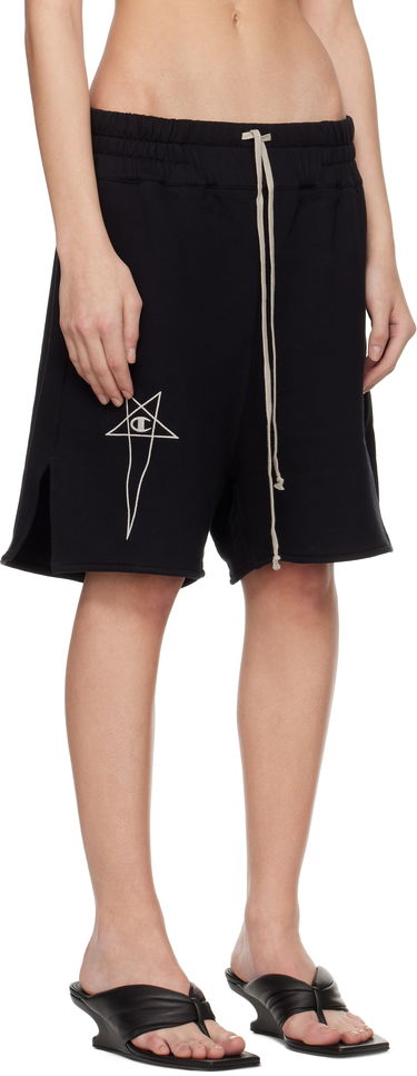 Shorts Rick Owens Rick Owens Champion Edition French Terry Shorts Sort | CW01E1683 CHFE, 1
