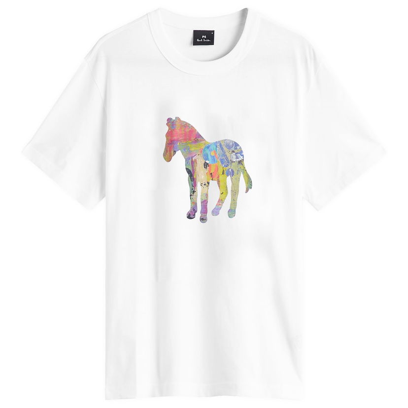 T-shirt Paul Smith Paul Smith Zebra Craft T-Shirt, Size Large Hvid | M2R-220X-PP4701-01