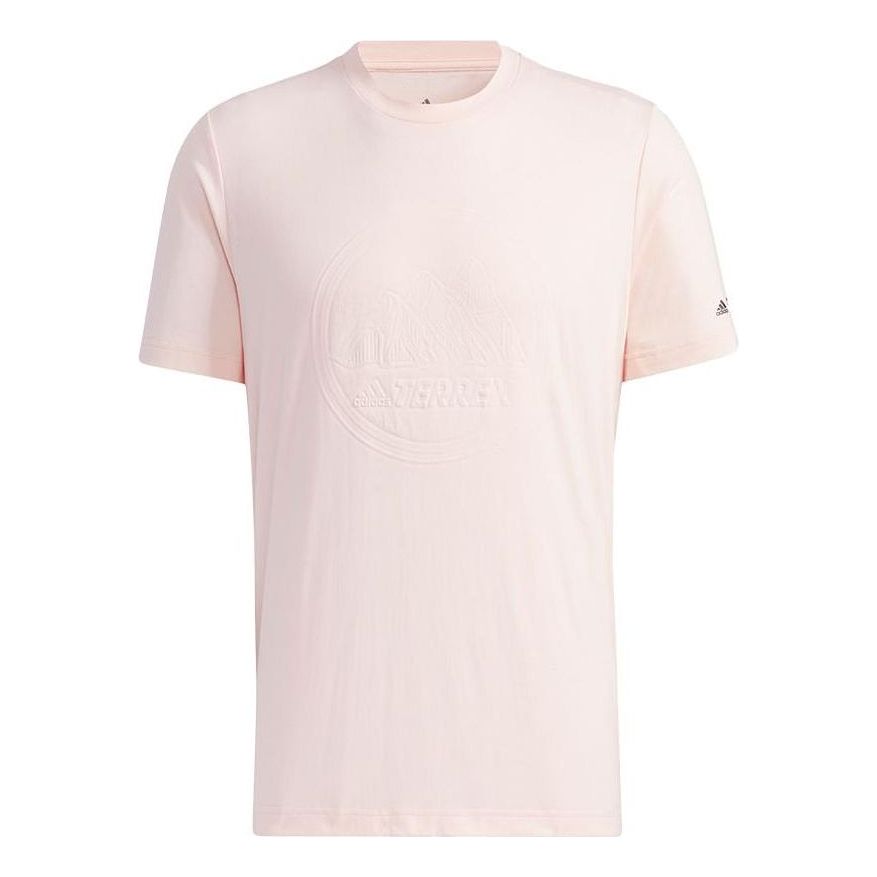 T-shirt adidas Performance Terrex Mountains Graphic T-Shirt Lyserød | GN9461, 0
