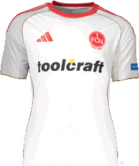 1. FC Nürnberg Away Jersey 2025/26