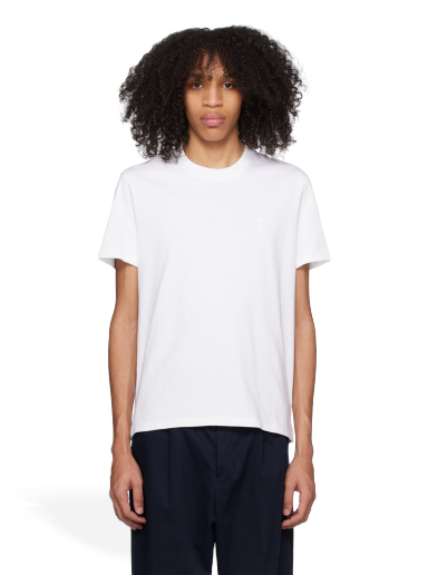 T-shirt AMI T-Shirt Hvid | UTS022.726