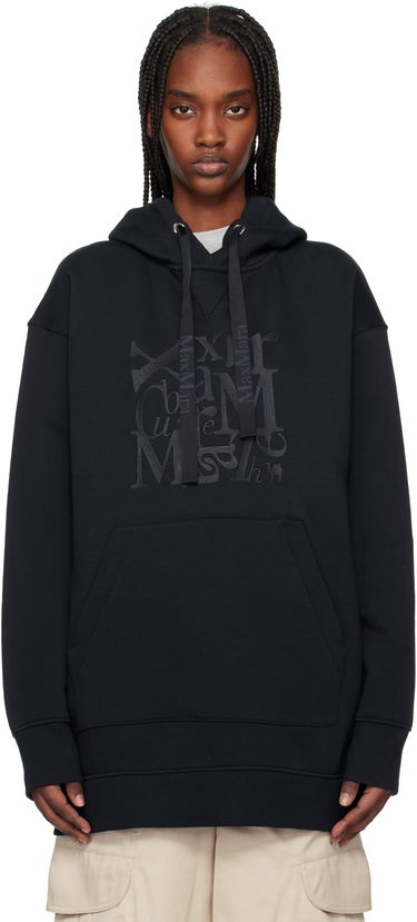 Sweatshirt Max Mara Max Mara Musa Hoodie Sort | 2519921011600, 0