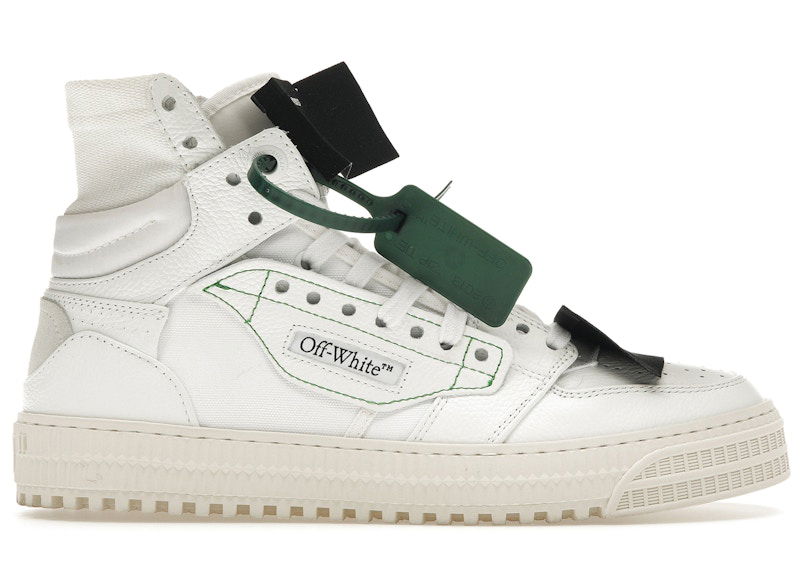 Sneakers og sko Off-White Off-Court 3.0 White Black Green Hvid | OMIA065C99LEA0040110, 0