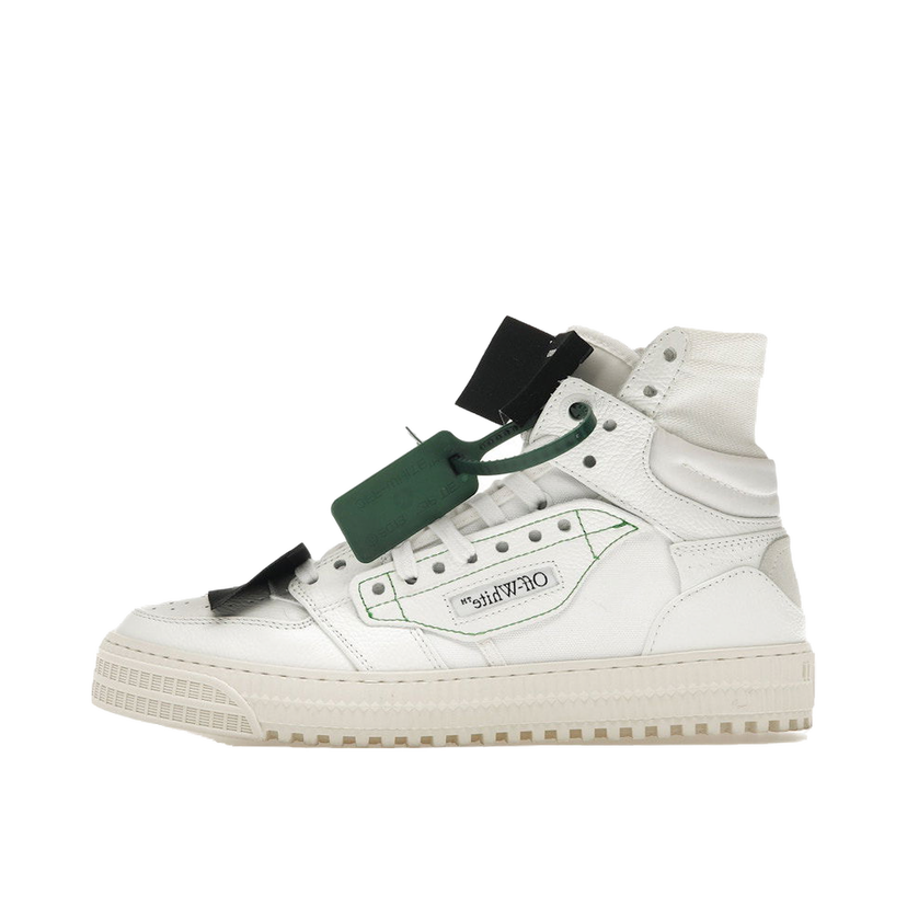 Sneakers og sko Off-White Off-Court 3.0 White Black Green Hvid | OMIA065C99LEA0040110