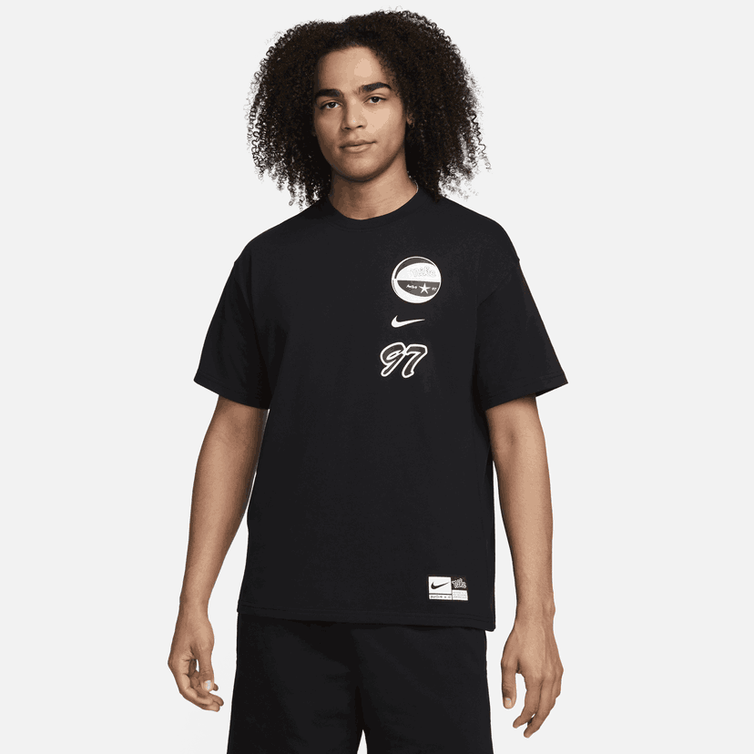 T-shirt Nike Max90 Sort | FV8394-010