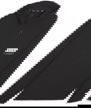 Jakke Puma Ultraweave Hooded Studio Jacket Sort | 524871-01, 0