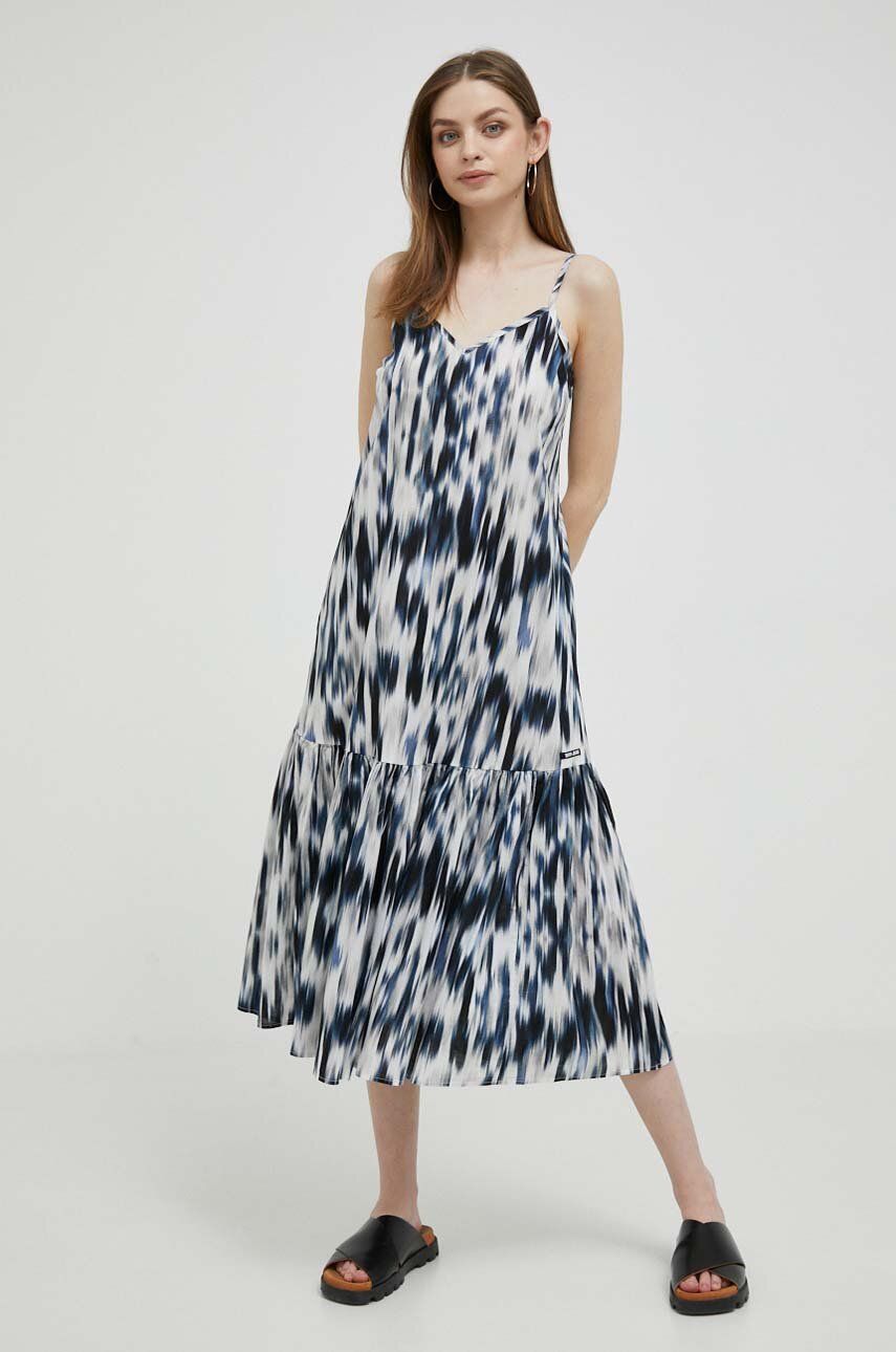 Kjole DKNY Dress Flerfarvet | E3DBFHZD, 0