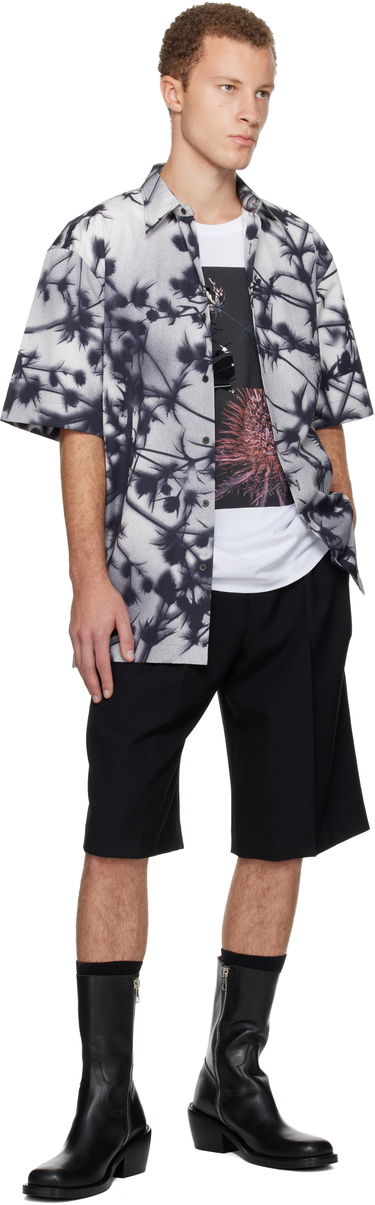 Skjorte Dries Van Noten Dries Van Noten Short-Sleeve Floral Shirt Flerfarvet | 252-020700-2030, 3