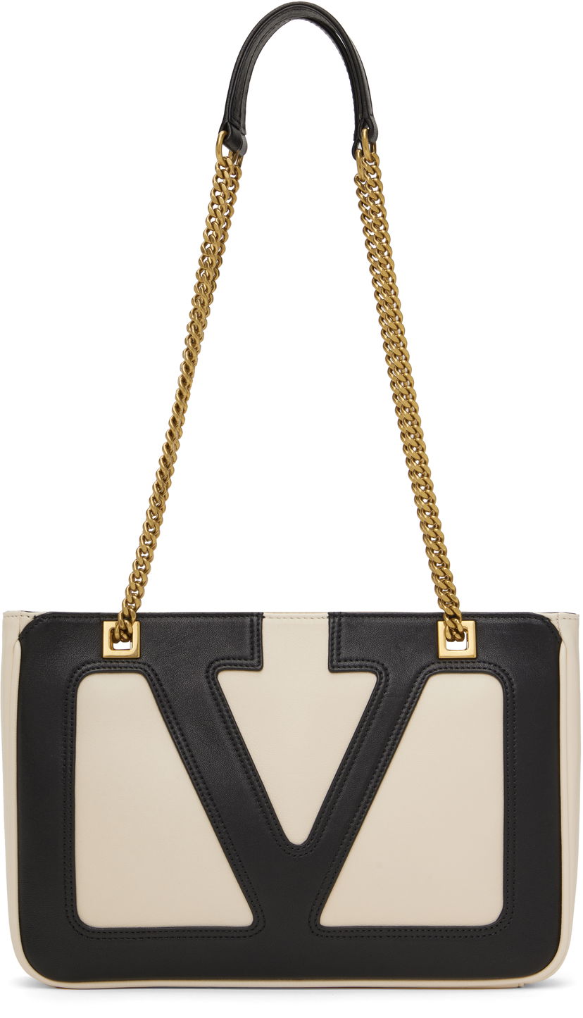 Håndtaske Valentino Valentino Garavani Viva Superstar Small Shoulder Bag Beige | 6W2B0R14PTJ