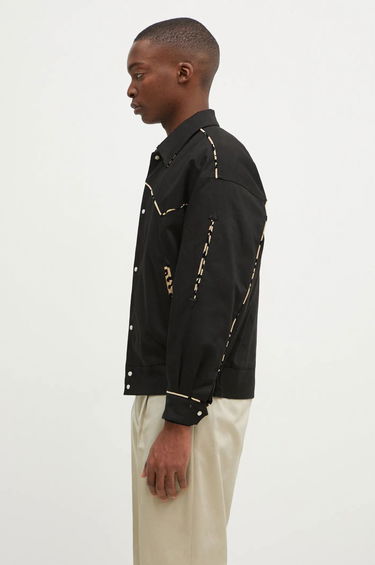 Jakke WACKO MARIA Western Jacket Sort | 24FW-WMO-BL20, 1
