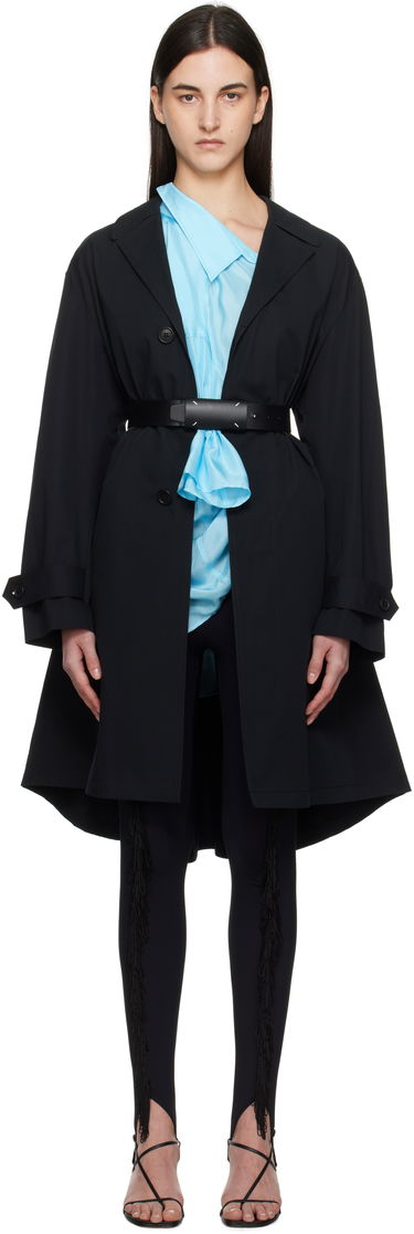 Trenchcoat Maison Margiela MM6 Maison Margiela Spliced Trench Coat Sort | S52AH0078 S78537, 0