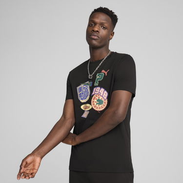 T-shirt Puma SPORTS LEGACY Graphic T-Shirt Sort | 629627_01, 0