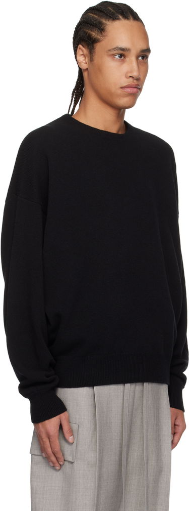 Sweater Fear of God Fear of God Fine Knit Crewneck Sweater Sort | FGE220-2101LAW, 1