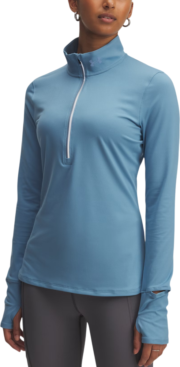 T-shirt Under Armour Under Armour Qualifier Run 1/2 Zip Running Pullover Blå | 1379349-418