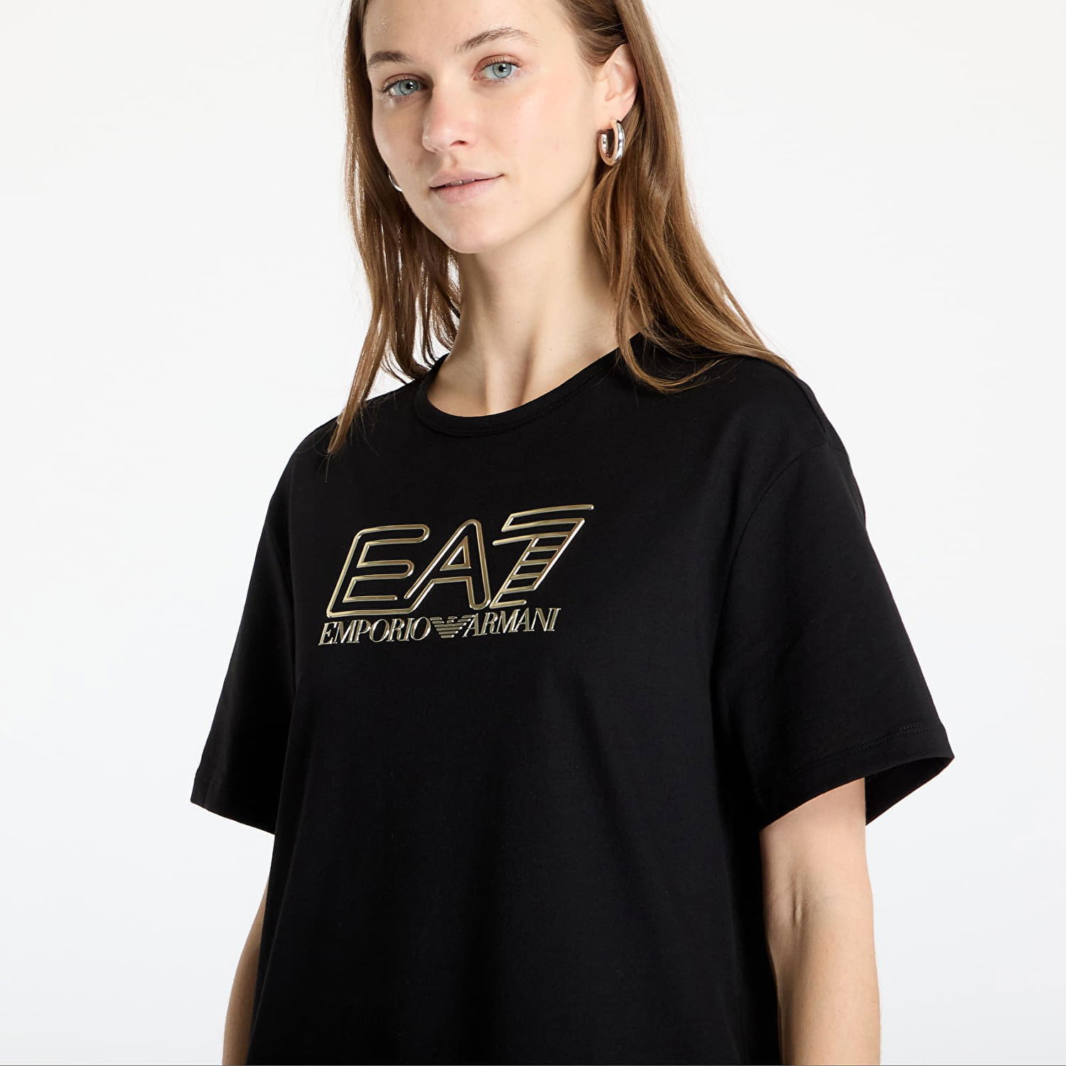 T-shirt Emporio Armani EA7 Emporio Armani Train Visibility T-Shirt Sort | 7W000098AF12503MC004, 1