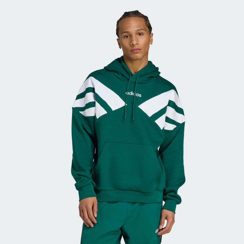 Sweatshirt adidas Performance Archive Cut Line Hoodie Grøn | JX3063