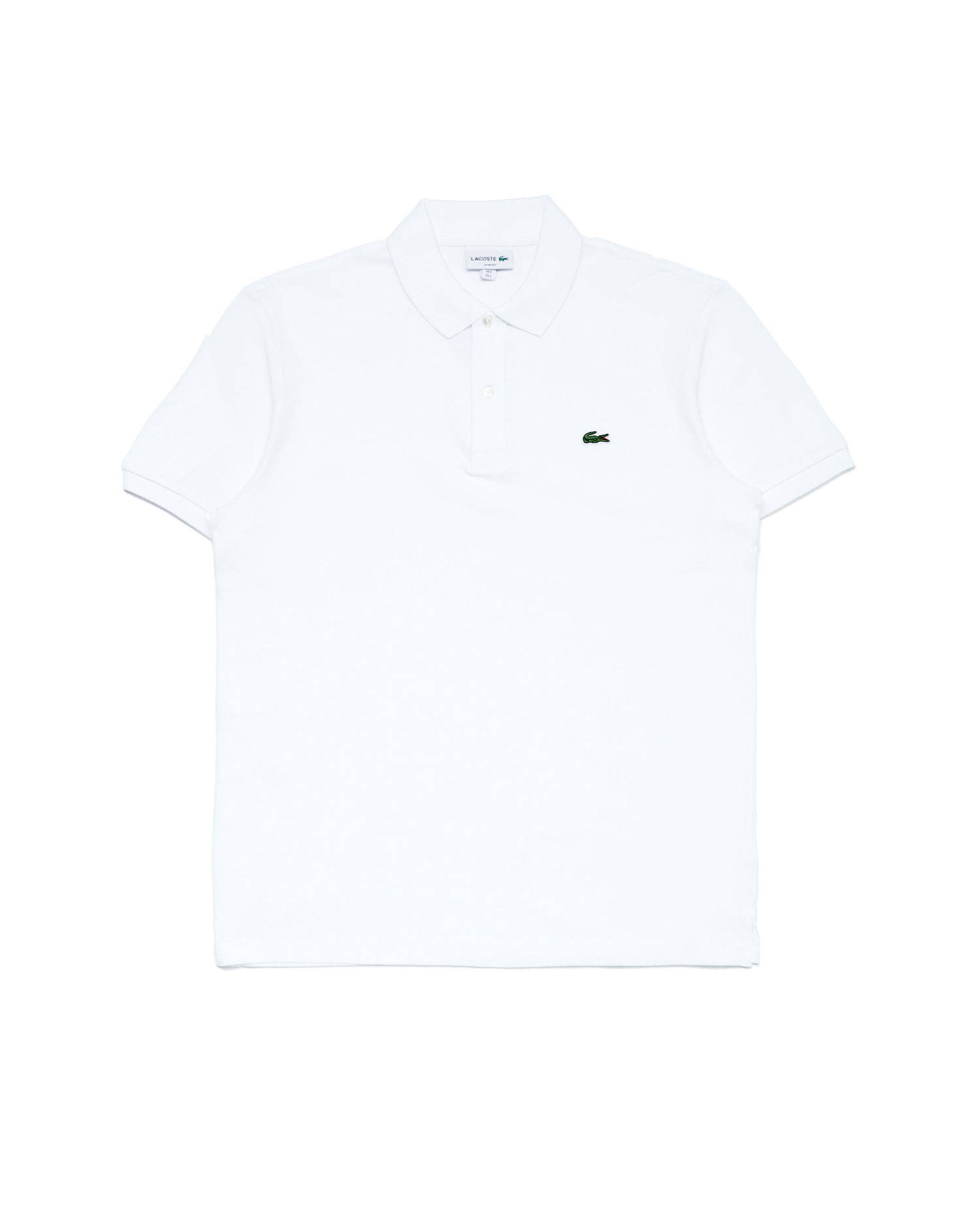 T-shirt Lacoste Ribbed Collar Polo Tee Hvid | PH4012-001, 0