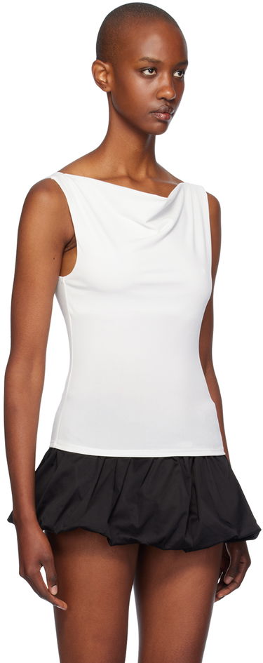 Nederdel Miaou Miaou Lani Cowl Neck Sleeveless Peplum Top Sort | 7114VISCRE, 1