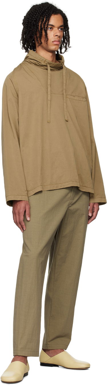 Jakke LEMAIRE Lemaire Funnel Neck Jacket Beige | TO1311 LF1206, 3