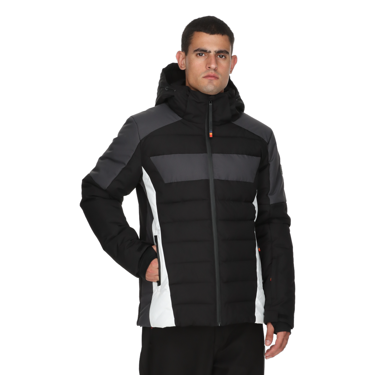 Puffer jakke Ellesse ANGELO Padded Hooded Ski Jacket Flerfarvet | ELA253M511-01, 0