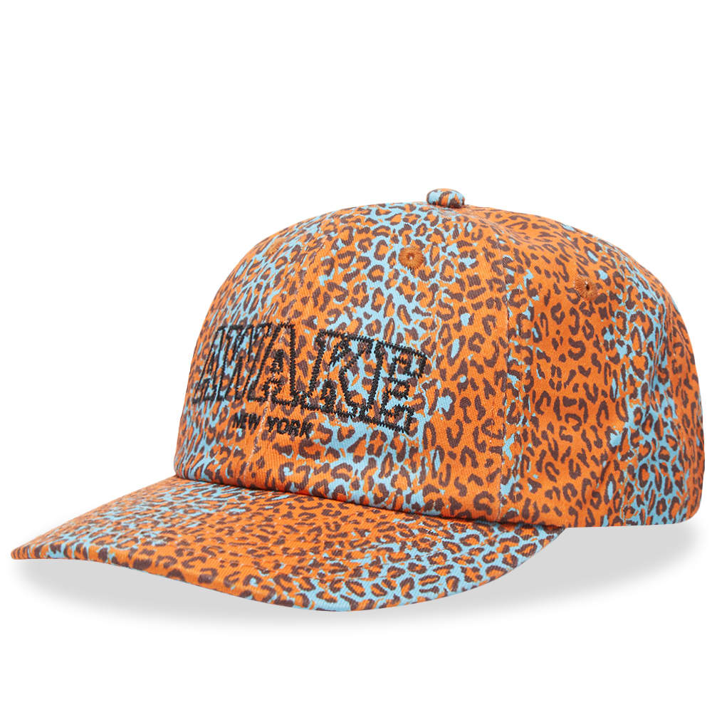 Kasket Awake NY Military Logo 6 Panel Hat Orange | AWK-SP22-HA002-PRL, 0