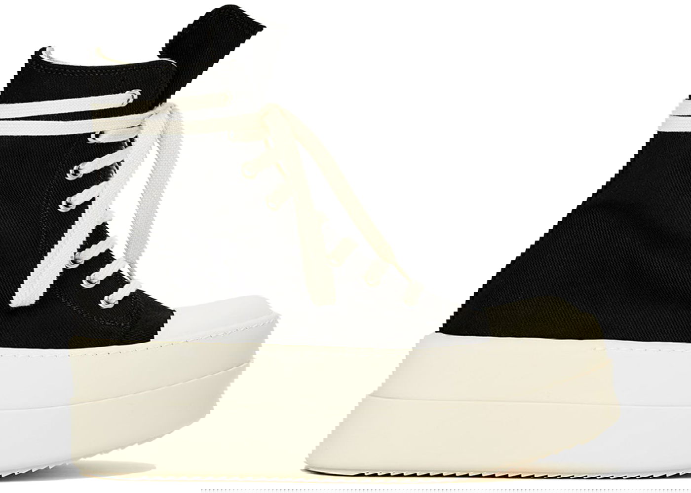 Sneakers og sko Rick Owens DRKSHDW Mega Bumper "Black White" W Sort | DS02C5831-DO-911, 0