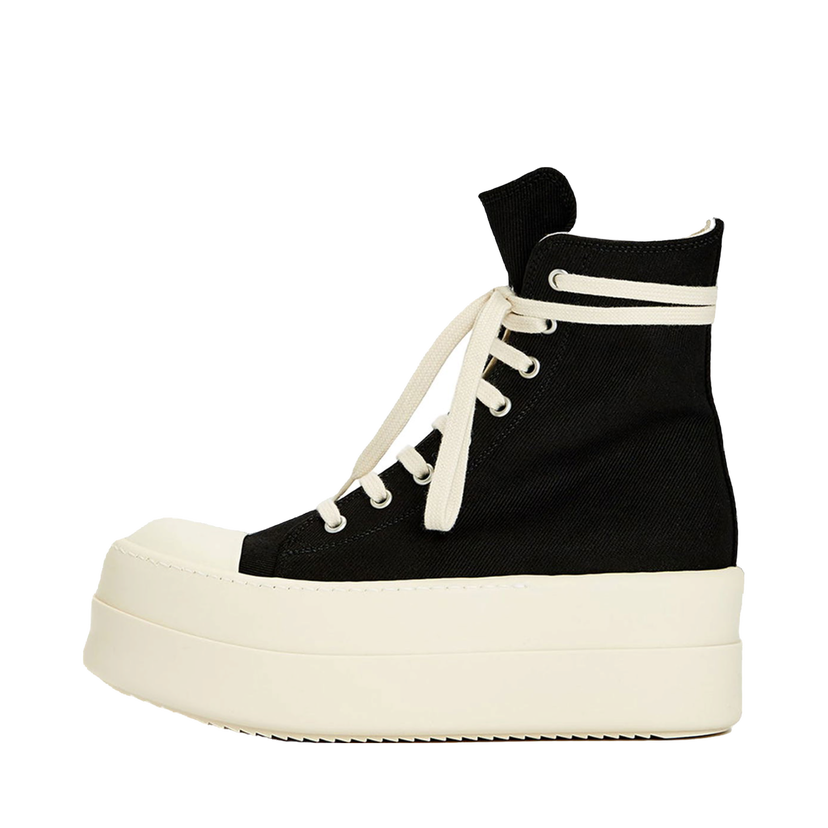 Sneakers og sko Rick Owens DRKSHDW Mega Bumper "Black White" W Sort | DS02C5831-DO-911